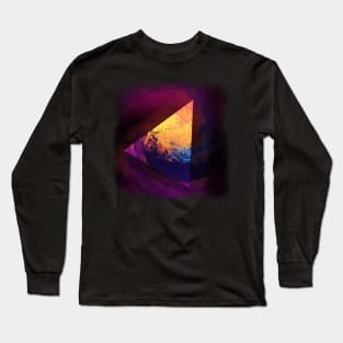 Trippy triangle Long Sleeve T-Shirt